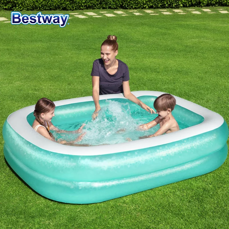 Bestway 54005 nafukovací bazén, vyhodenie bazéna, nafukovacie čisté rodinné bazén