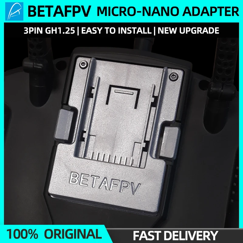 BETAFPV Micro-Nano Adapter Adaptér JR Vstup Nano Output Bay podporovaný Frsky Flysky Futaba Jumper Radiomaster TBS Control/Modul