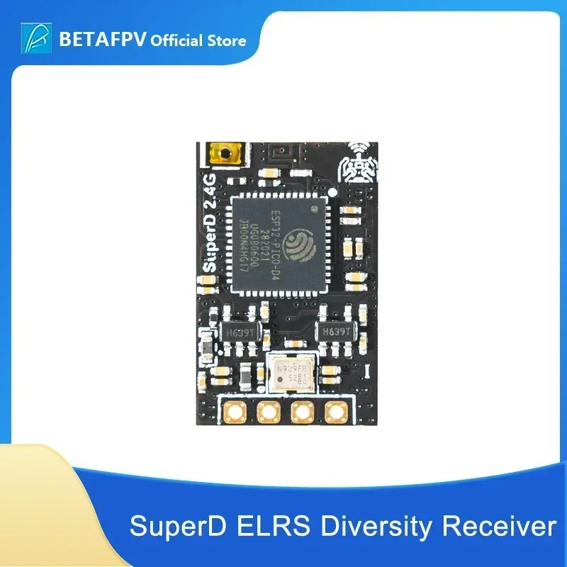 BetaFPV SuperD ELRS 2,4G/918MHz/868MHz Diversity Regeriver