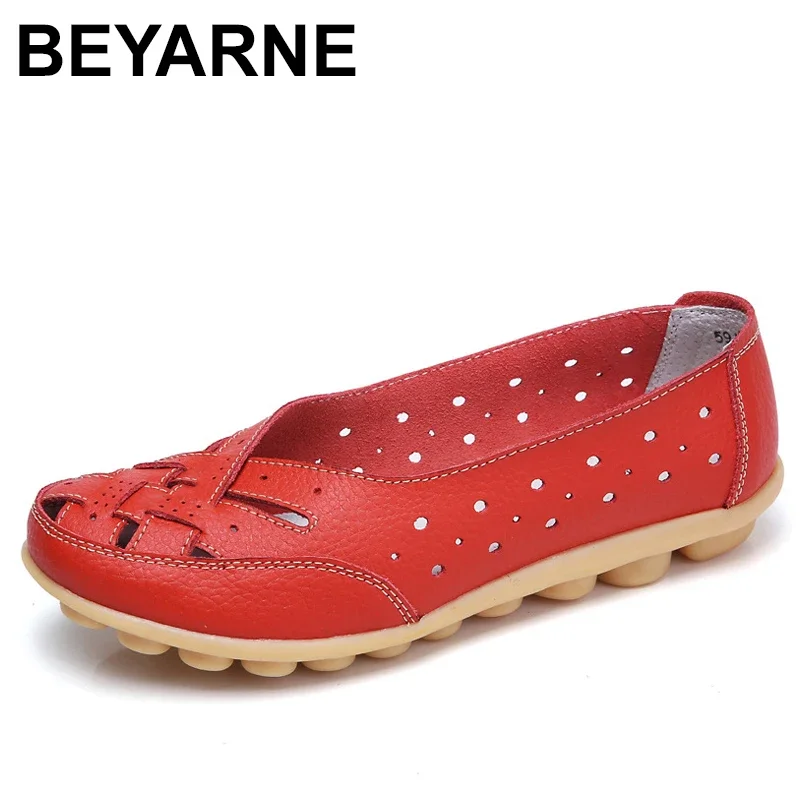 Beyarnehot dámske ploché topánky plus topánky plus veľkosti 35-44Women mokasí Dám