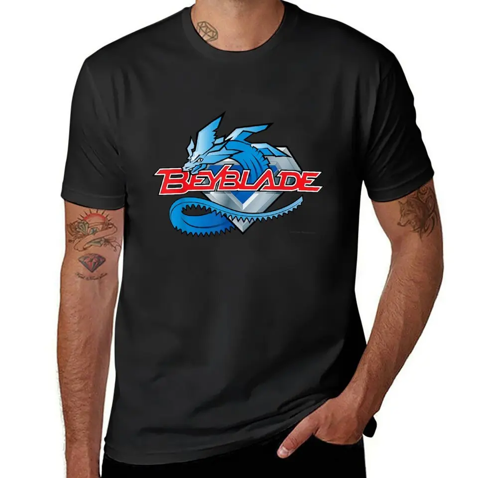 Beyblade generácia 1 Logo Light Tričko anime Anime Rýchlo vysušenie hippie oblečenia chlapci zvieracie tlač Plain Tiešky