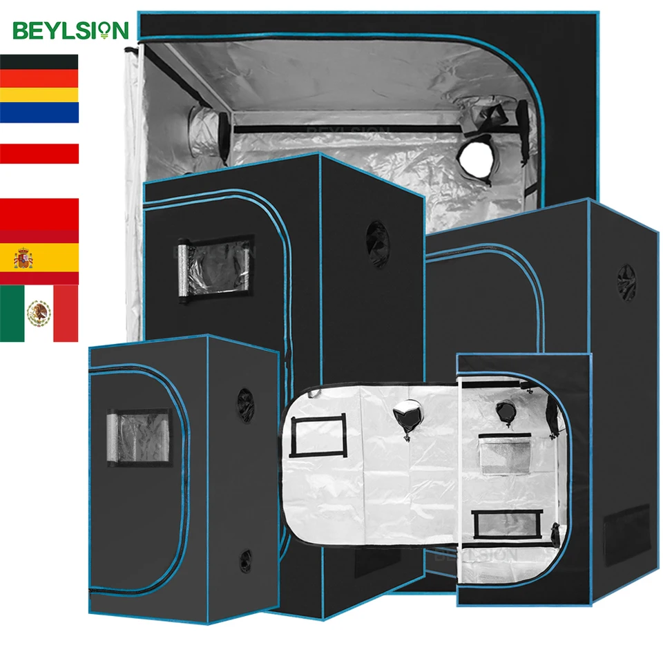 Beylsion Vysoko kvalitný 600D pestovateľský box na pestovanie okna Grow pre vnútorný rastový systém hydroponika