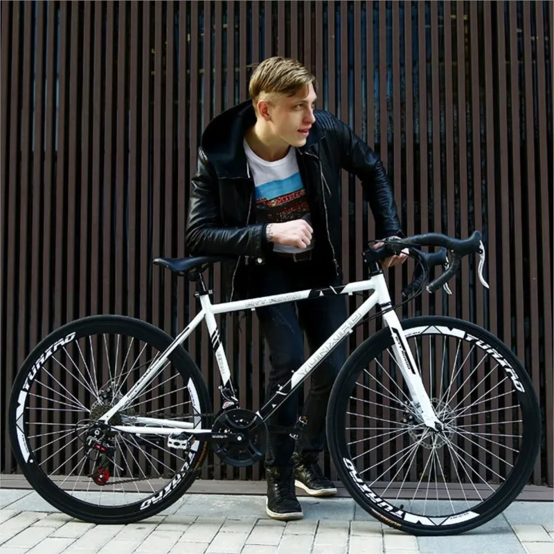 Bez bicykla prepravy ARO 29 Cesta Biketa Bicicleta Uomo BMX Bices Road Bike V Brzdenie/disk brzdenie pružinovej vidlice (Nízke ozubené koleso)