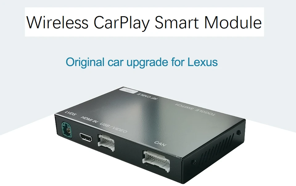 Bezdrôtová CarPlay pre Lexus je 2014-2019, s funkciami prehrávania automobilu Android Auto Mirror Link Airplay