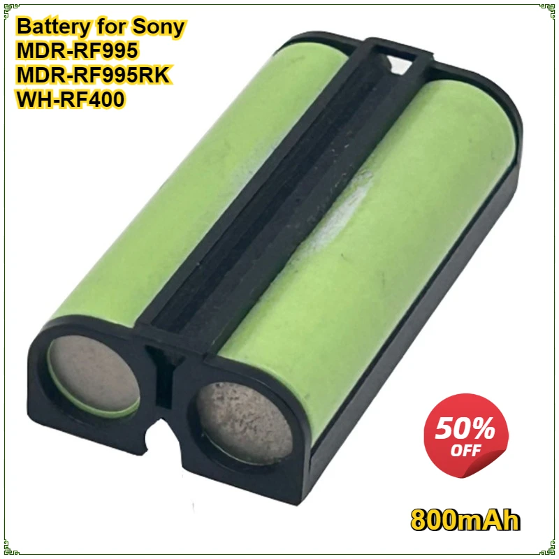 Bezdrôtová headset batéria 2,4V/800 mAh BP-HP800-11 pre Sony MDR-RF995 WH-RF400 MDR-RF995RK