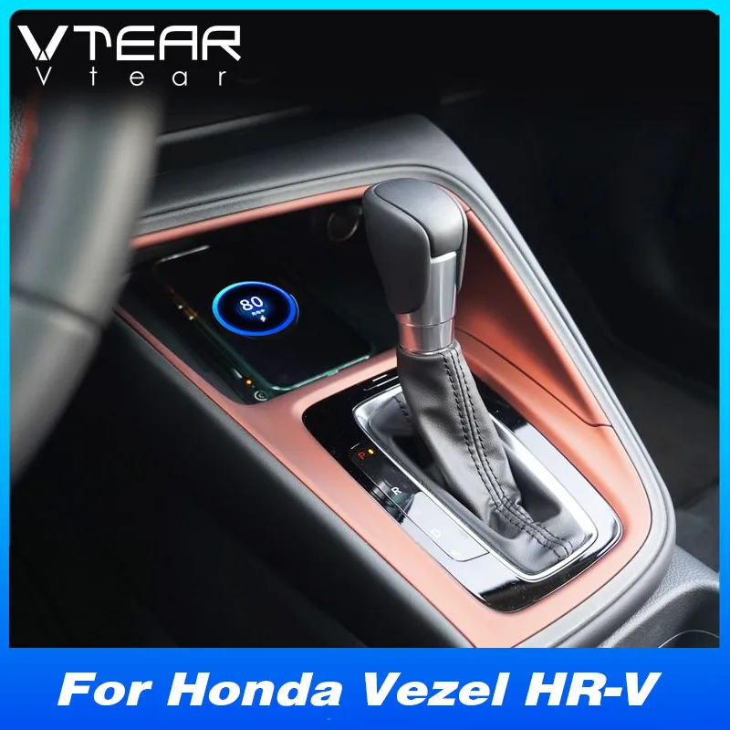 Bezdrôtová nabíjačka automobilu pre Honda HR-V RS HRV VEZEL 2022 2023 Príslušenstvo15W rýchle modifikácia nabíjacieho dosky na nabíjanie telefónu
