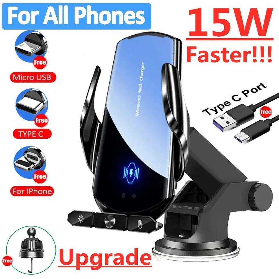 Bezdrôtová nabíjačka Magnetické rýchle nabíjanie stanice Air Stander Držiteľ telefónu držiak pre iPhone 15 14 13 12 Samsung Xiaomi