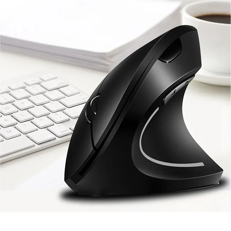 Bezdrôtová vertikálna počítačová myš ergonomická