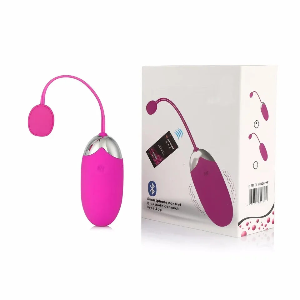 Bezdrôtové aplikácie Bluetooth Phone App Remote Vibrátor Nabíjateľný kegelový guľový klitoris vibrátor Vibrátor pre ženy masturbator sexuálne hračky