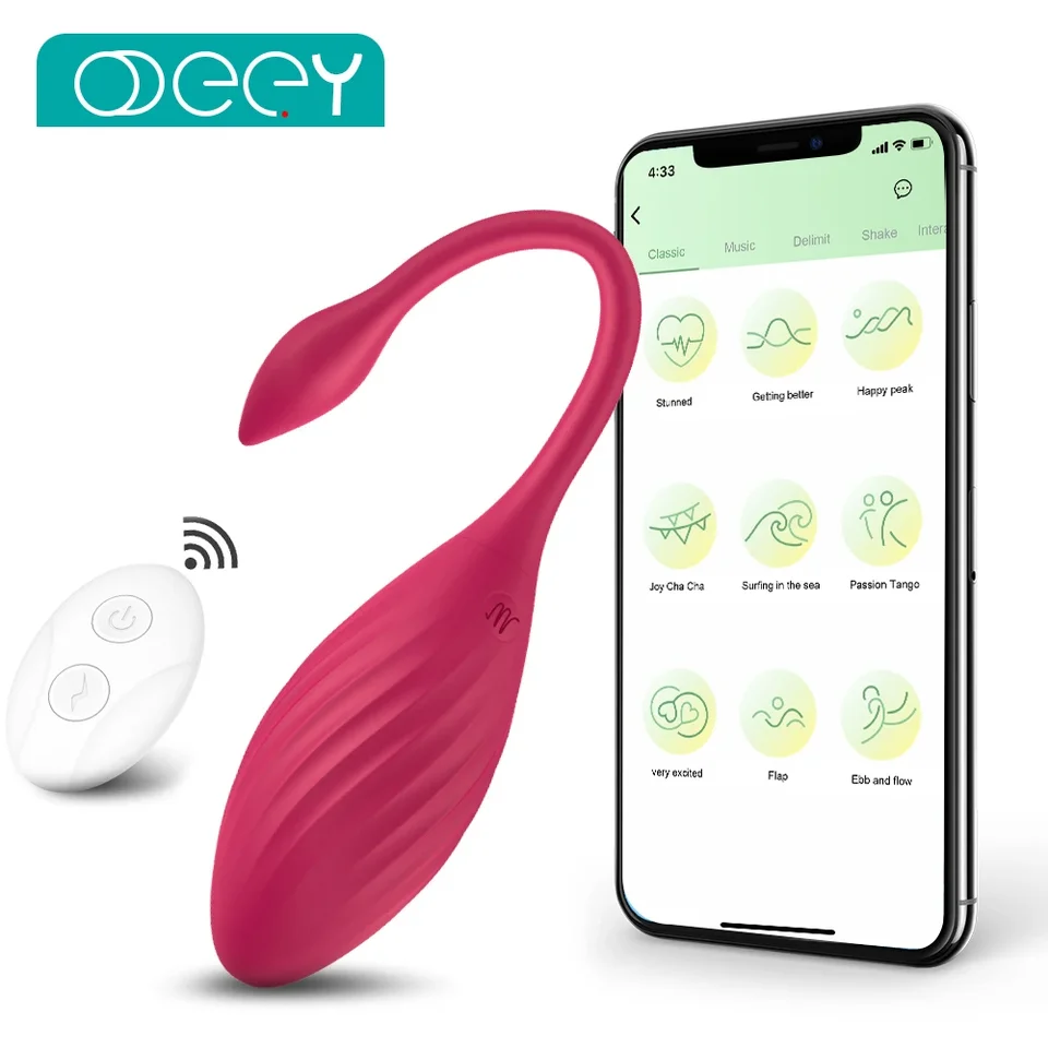 Bezdrôtové bluetooth dildo vibrátor sexuálne hračky pre ženy diaľková aplikácia Dual Control Wail Vibraing vagina loptové nohavičky hračky pre dospelých 18