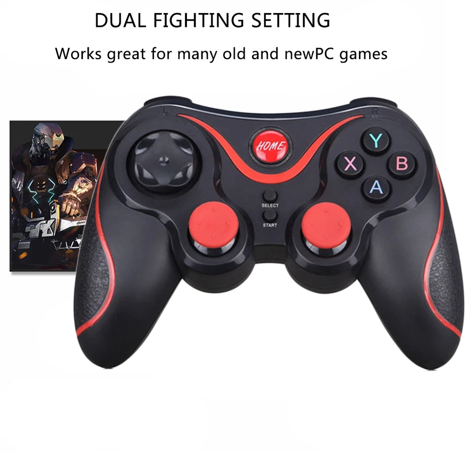 Bezdrôtové Bluetooth GamePad 2.4G Joystick Gaming Controller pre iOS/Android Phone Win Win 7/8/10 PC/TV Box Game Consoles Darček pre deti