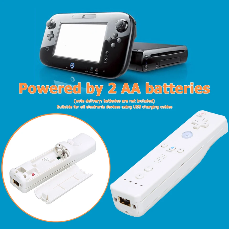 Bezdrôtové diaľkové ovládanie pre výmenu ovládača videohry Wii/Wii U