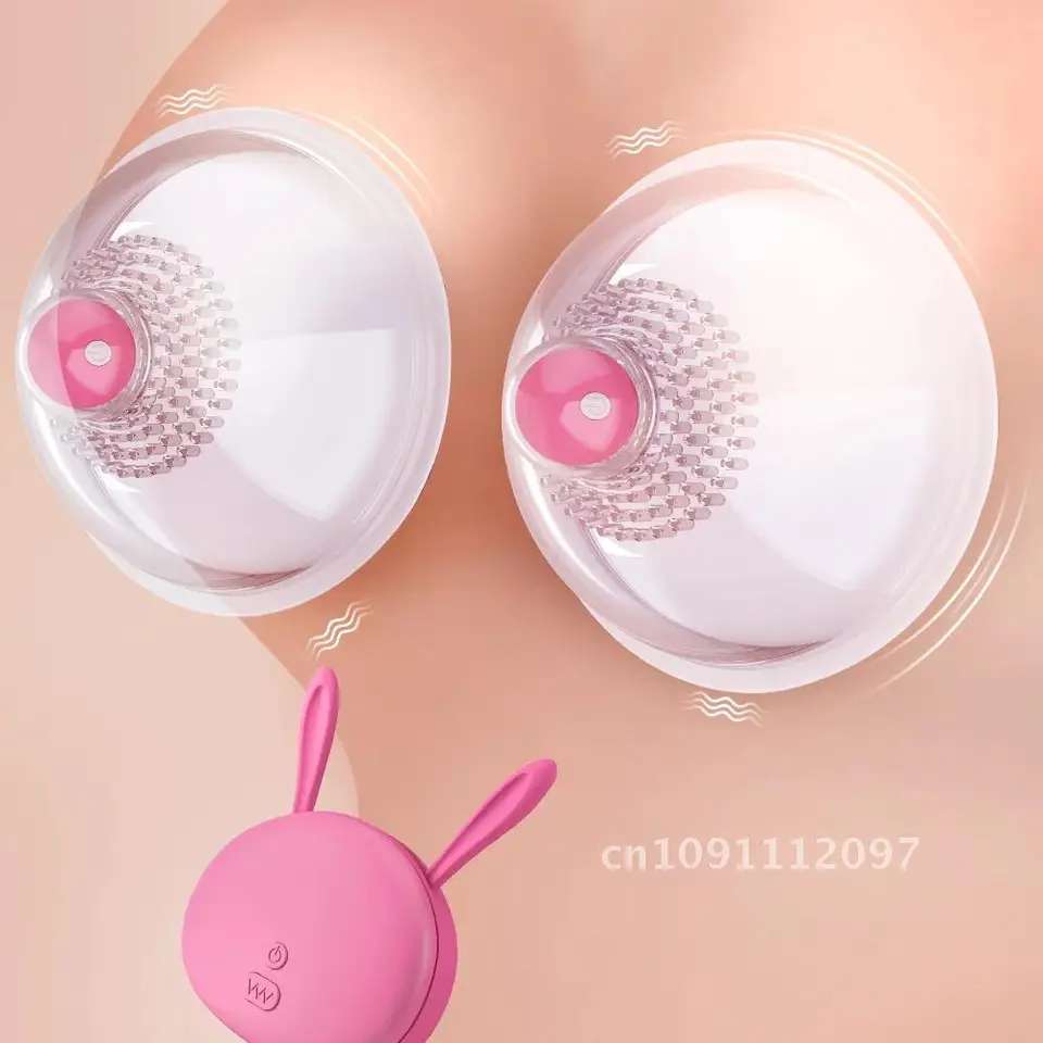 Bezdrôtové diaľkové ovládanie Vibrátor Vibrátor Vibrátor prsné pumpa Massager Massager Stimulácia stimulácie šálky sexuálne hračky pre ženy