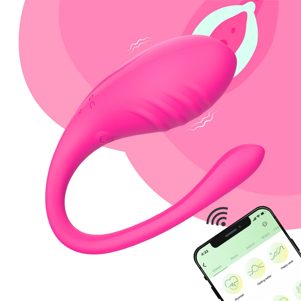Bezdrôtové diaľkové vibrátorové vaječné dildo sexuálne hračky pre ženy stimulácia análny klitoris stimulácia vaginálny nositeľný diaľkový ovládací penis 18