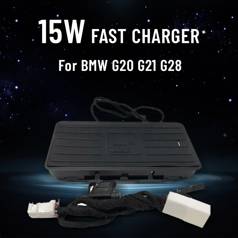 Bezdrôtové nabíjacie podložky pre auto pre BMW G20 G21 G22 G28 3 4 Series Phone nabíjačka mobilného držiaka MOUNT NAPLATNÉ Vnútorné príslušenstvo