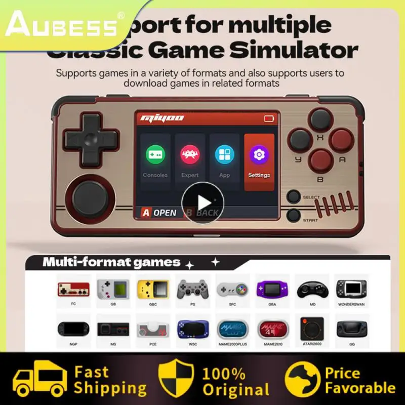 Bezdrôtové pohlcovanie Wi -Fi povolených Wireless Play Multiplayer Retro Design PS1 Games Ampown A30 Výkonný robustný