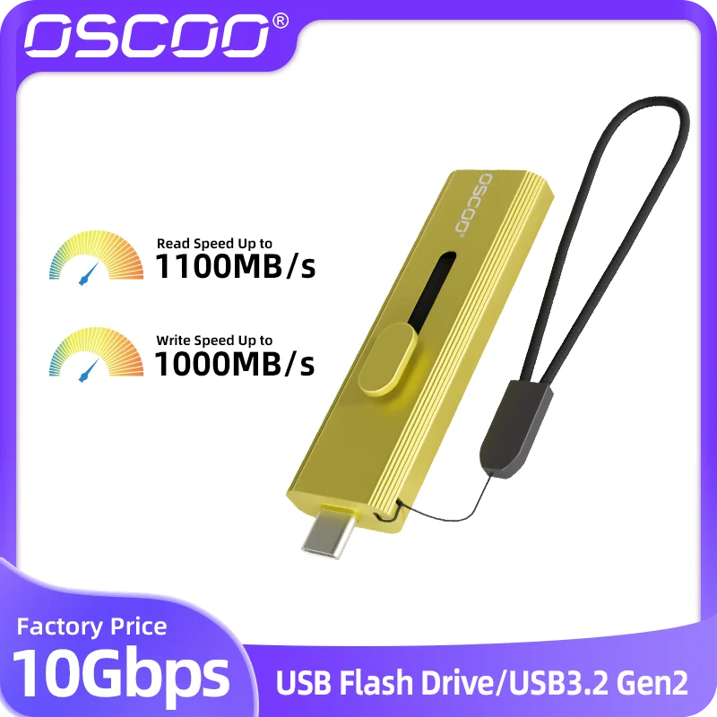 Bezdrôtové prenosné prenosné prenosné SSD USB Flash jednotky typu C a USB-A Rýchlosť čítania až do 1100 MB/S 3D TLC NAND Flash Connect