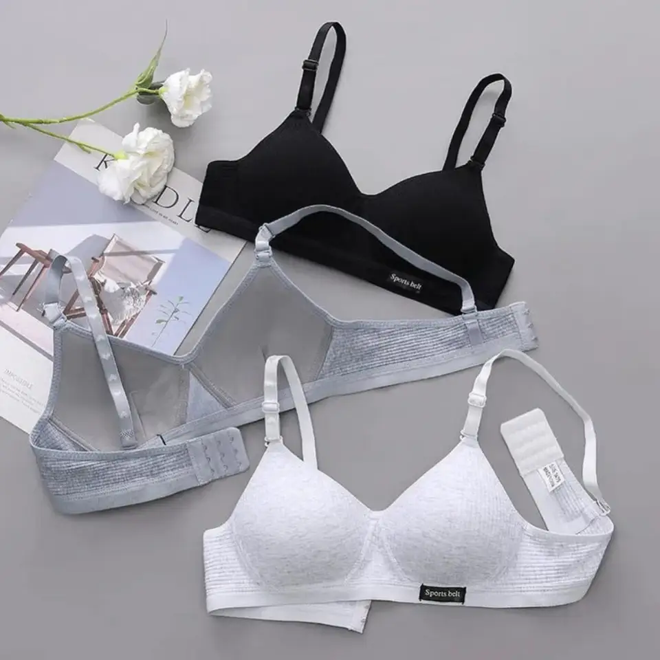 Bezdrôtové push Up podprsenka Cotton Underwear Women Ab Cup podprsenka zhromaždila pohodlie v Brassiere Push Up Bralette Bralette