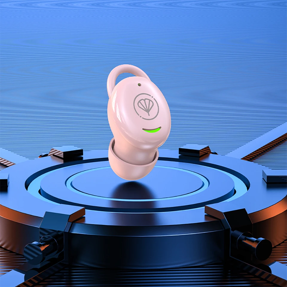Bezdrôtové slúchadlá Bluetooth Nové mini v uchu neviditeľné spiace náhlavné súpravy hluk Hifi stereofónne vodotesné športové slúchadlá