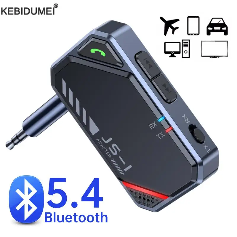Bezdrôtový adaptér Bluetooth 5.4 Audio Persitter 3,5 mm