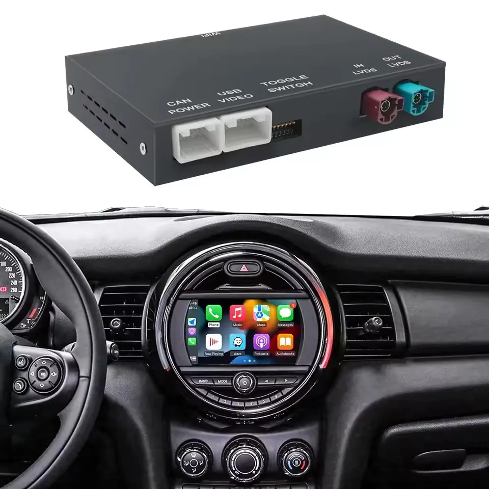 Bezdrôtový CarPlay Android pre BMW NBT CIC System 1 2 3 4 5 Series X1 X3 X4 X5 F20 F21 F30 F31 F34 F10 F48 F25 F26 F15 F60 F10 E84