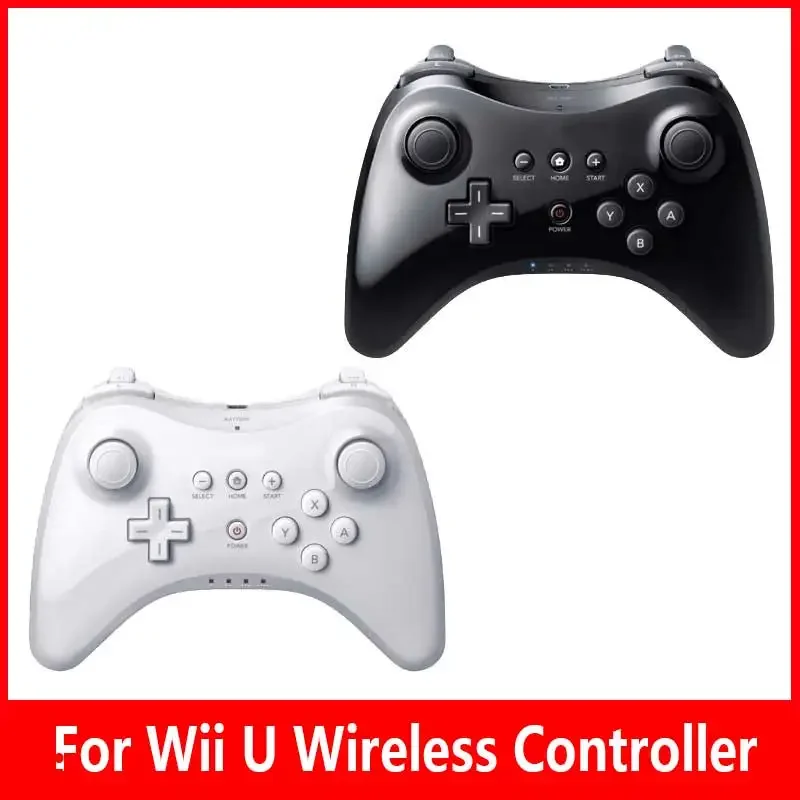 Bezdrôtový Classic Pro Controller Joystick Gamepad pre Nintend Wii U Pro Withed Wireless Wireless Controller