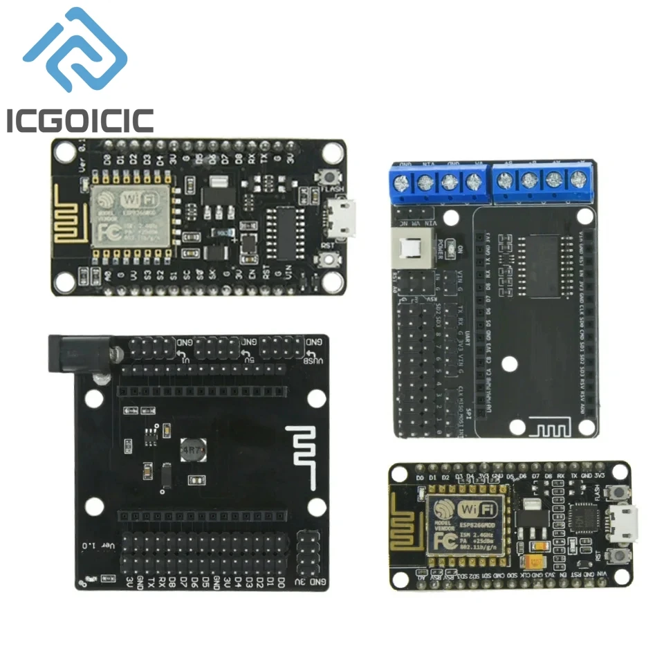 Bezdrôtový modul CH340/CP2102 NODEMCU V3 V2 LUA WIFI Internet vecí vyvíjajúcich dosky ESP8266 ESP-12E s anténou PCB