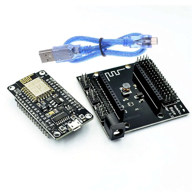 Bezdrôtový modul nodemcu V3 CH340 LUA WiFi Internet of Things Development Board ESP8266 s anténou PCB a USB port pre Arduino