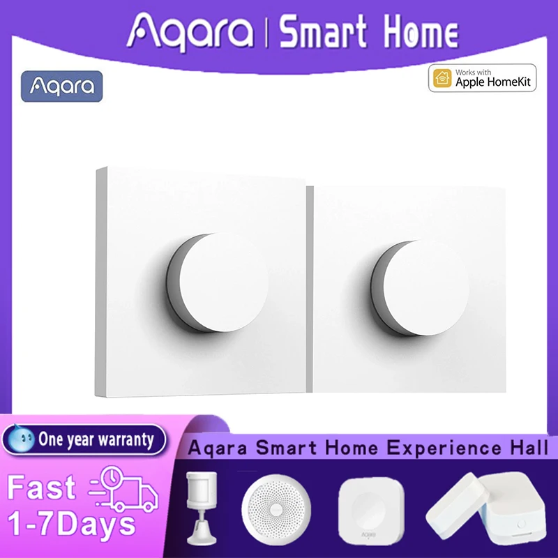 Bezdrôtový spínač Aqara H1 Smart Gomb s inteligentným prepínačom Zigbee 3.0 WiFi, aplikácia Multi-Scenario Application podporuje Apple Homekit