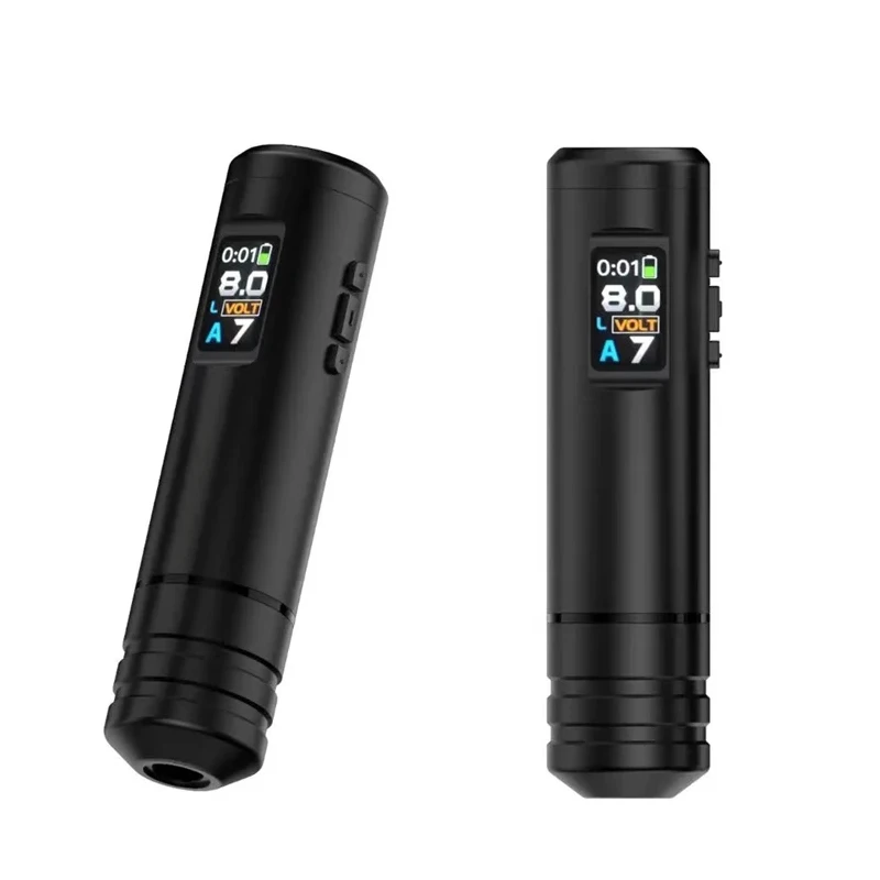 Bezdrôtový tetovací stroj Coreless Motor 1800 mAh lítium batérie Tattoo Gun pre tetovanie umelca trvalý make -up stroj