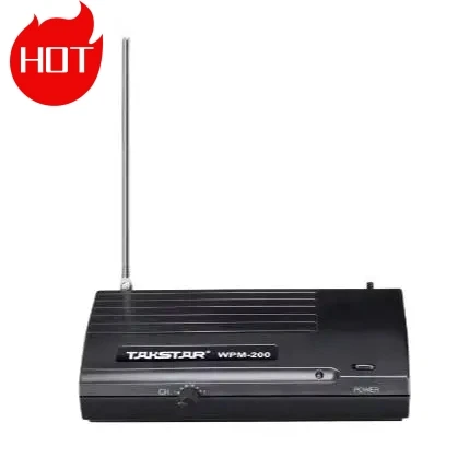 Bezdrôtový uší takstar WPM-200 Iba jeden vysielač + príslušenstvo napájacieho adaptéra UHF Wireless Monitor System