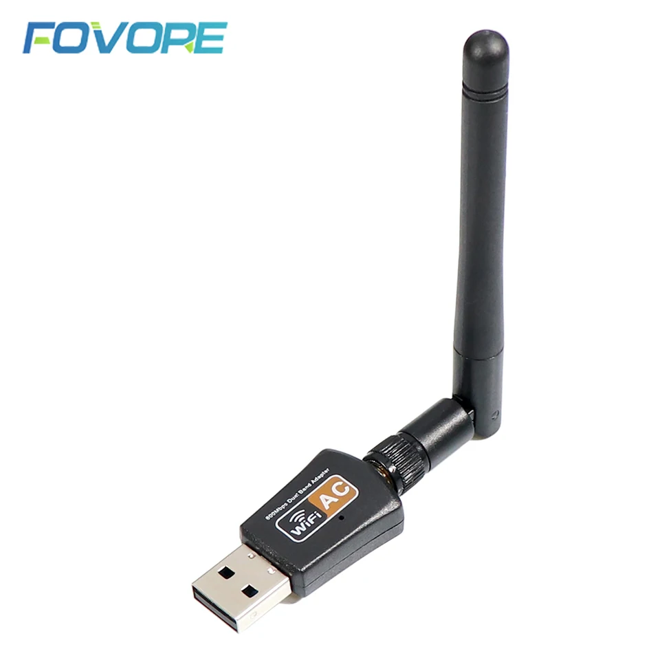 Bezdrôtový WiFi Adapter USB AC600 RTL8811CU Dual Band 600MBPS 2,4 GHz-5GHz Anténa PC/Tablet Sieťové karty 802.11b/n/g/AC