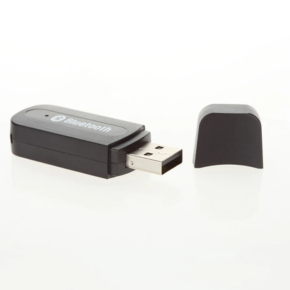 Bezdrôtový zvuk USB adaptér 3,5 mm Jack Aux hudobný stereofónny prijímač Bluetooth kompatibilný vysielač pre reproduktor mobilných telefónov