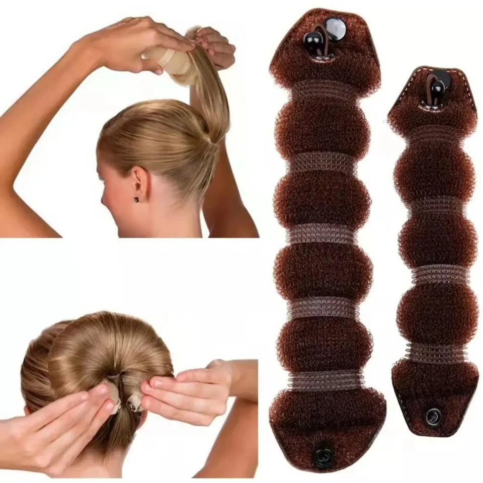 Bezhlavé curling prúty Ženy Vlasy Styling Bývalý magický špongia Buchta Dobenie šišky Curling hlava na vlasy lano vlasový pás