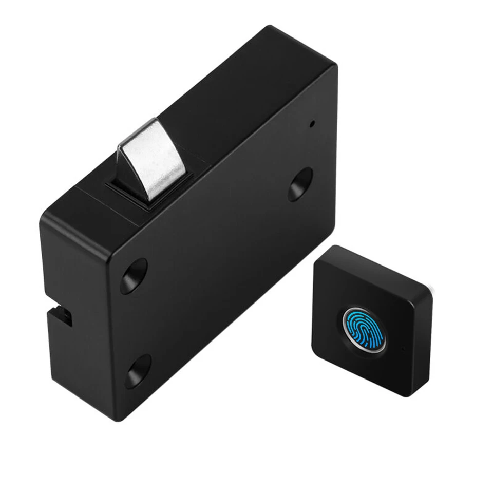 Bezkľúčový zámok dverí odtlačok prsta Smart visiaci zámok Elektronická skrinka na ukladanie súborov Keyless Lock pre zásuvku nábytku