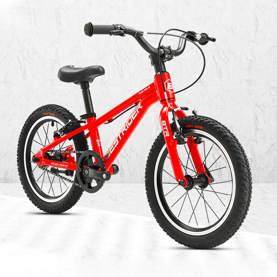 Bezpečnostné bicykel bestrider-lightweight pre deti, rámec zliatiny hliníka, bicykel MTB, vo veku 5 až 8 rokov, dievča a chlapec, 16 palcov