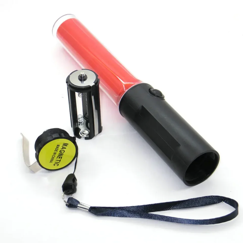 Bezpečnostné semafor 4-režim Control Red LED svetlo magnet prútik prútik Fit Halloween narodeninová oslava apríla blázona Deň bláznov