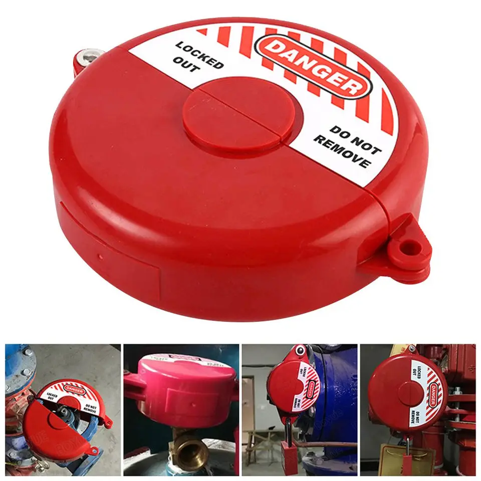 Bezpečnostné zámky Tank brány Tank Tank Plynový fľašový ventil Master zámok uzamknutia ventilu Brocka