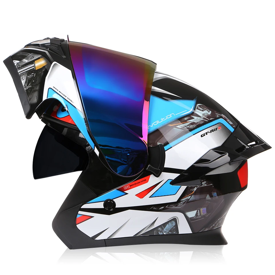 Bezpečnosť zjazdovky z kopca prilba personalizovaná muži Ženy Modulárne motocykle motokros preteky celá tvár Casco Moto Dot schválená ECE