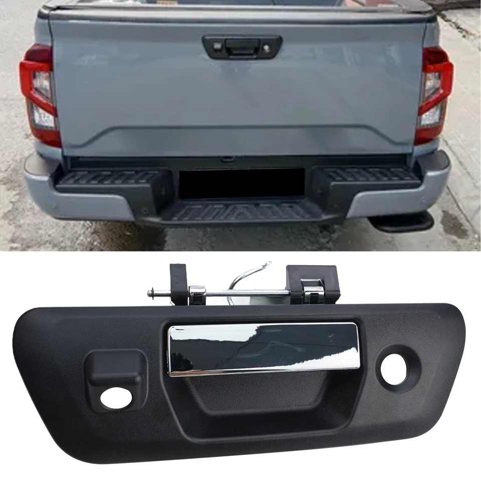 Bezproblémovo integrovaná rukoväť na zadné dvere s otvorom pre kľúče z fotoaparátu kompatibilná s Nissanom pre NAVARA pre NP300 2015 19