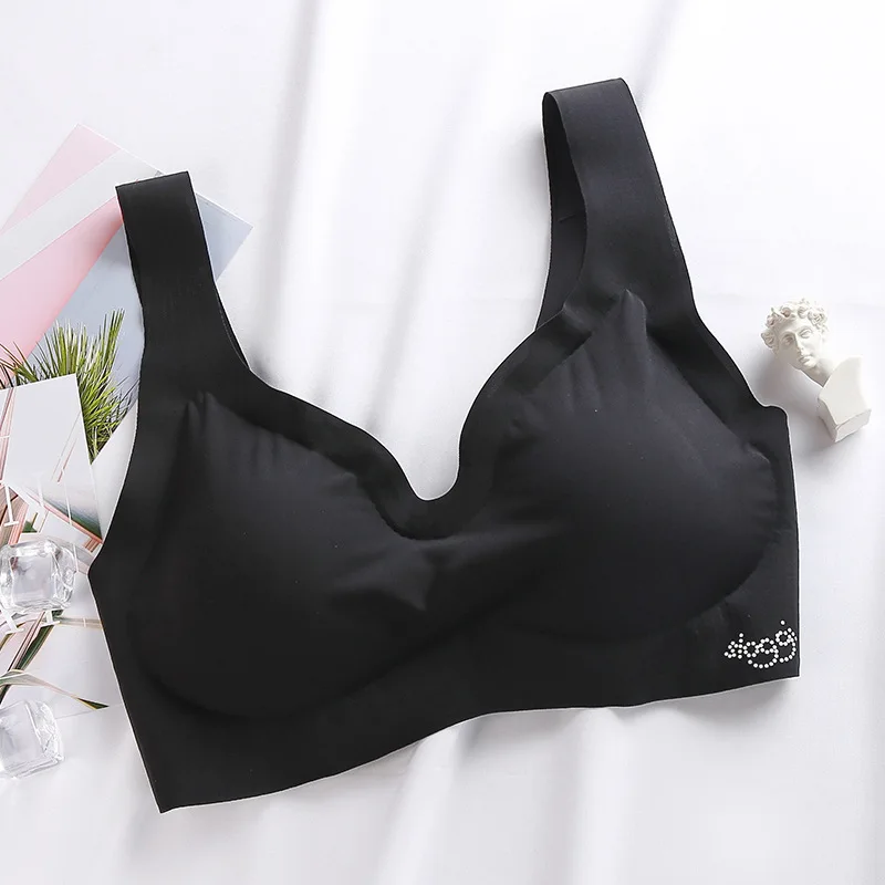 Bezproblémové pohodlné športové podprsenky Ženy Brassiere Push Up na malú hruď Sexy jogy telocvičňa spodná bielizeň s tenkou čalúnkou spiaceho vrchu