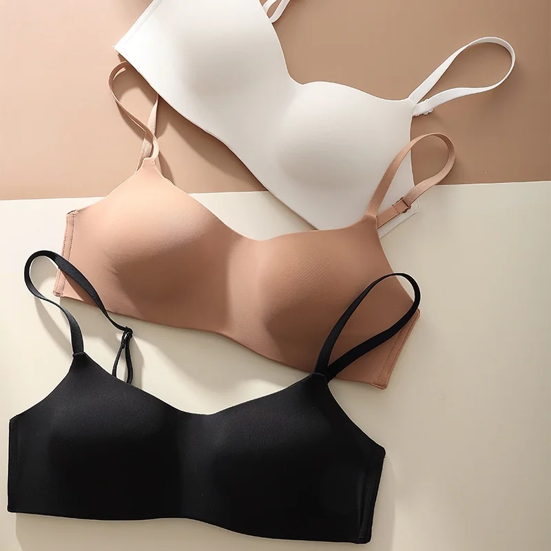 Bezšvová trubica podprsenka pre ženy, spodnú bielizeň, malé prsia, vrchná čiara podprsenka, bezdrôtové, sexy spodné prádlo pre ženy, robustné a útulné fi
