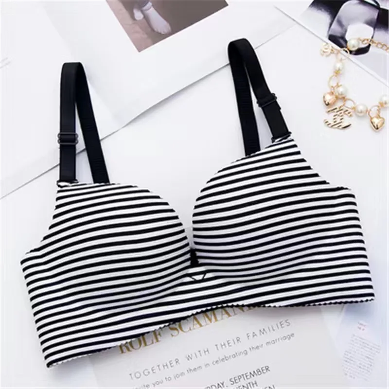 Bezšvové podprsenky Ženy Push Up drôt zadarmo nastaviteľné Bralety Sexy podprsenky popruhy Bright Summer Lingerie Bras Bras Priedušné spodná bielizeň