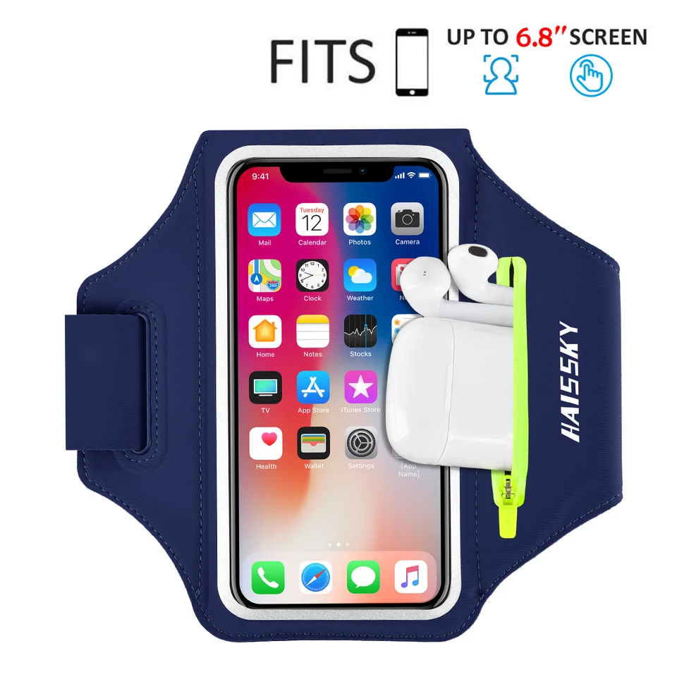 Bežné puzdro pre telefón pre iPhone 12 11 Pro Max XS Max 7 8 Plus pre tašku AirPods Pro Case pre Samsung S21 S20 S20+ S10 Športové náramky