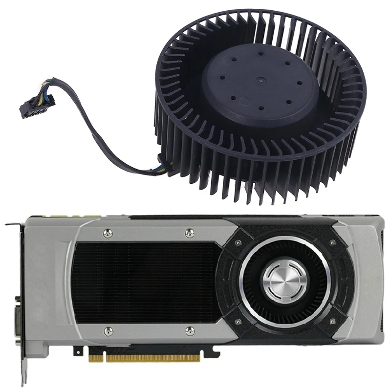 BFB0712HF 65 mm 12V 1,8A Grafický chladiaci ventilátor pre NVIDIA GTX Titan GTX980