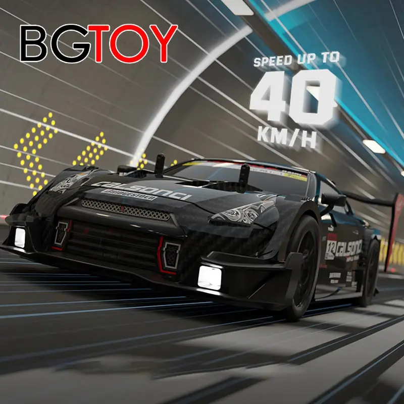 BGTOOY 1:14 Elektrické graffiti RC CAR 40 km/h 2,4G diaľkového ovládača vysokorýchlostné vysokorýchlostné rechargeaboble drift pretekárske vozidlo GTR hračky pre deti darček