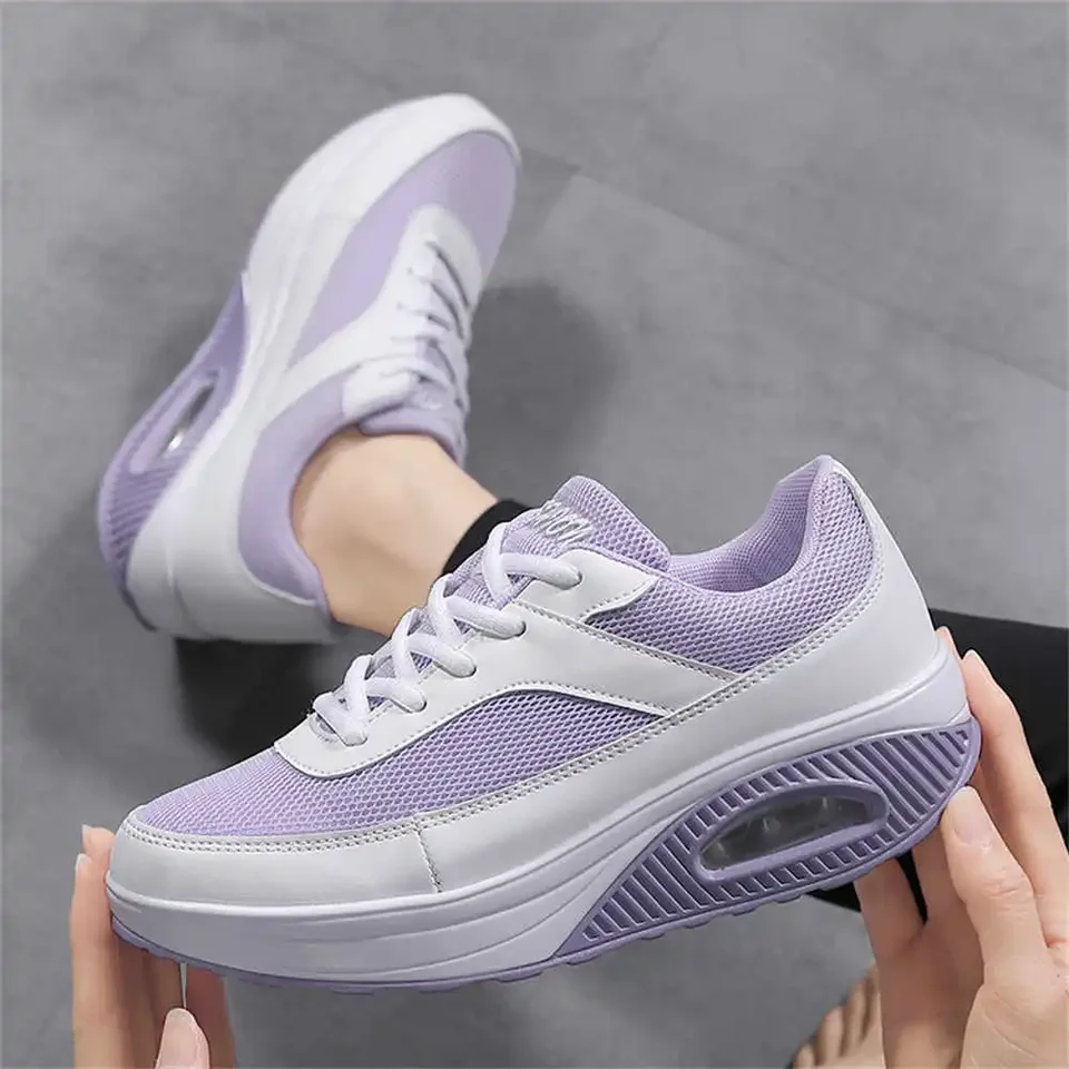 Bicolor Swing tenisky veľkú veľkosť byty veľkej veľkosti 49 topánky dámske golfové športy horné tenis dámske dámske prenosné high -end