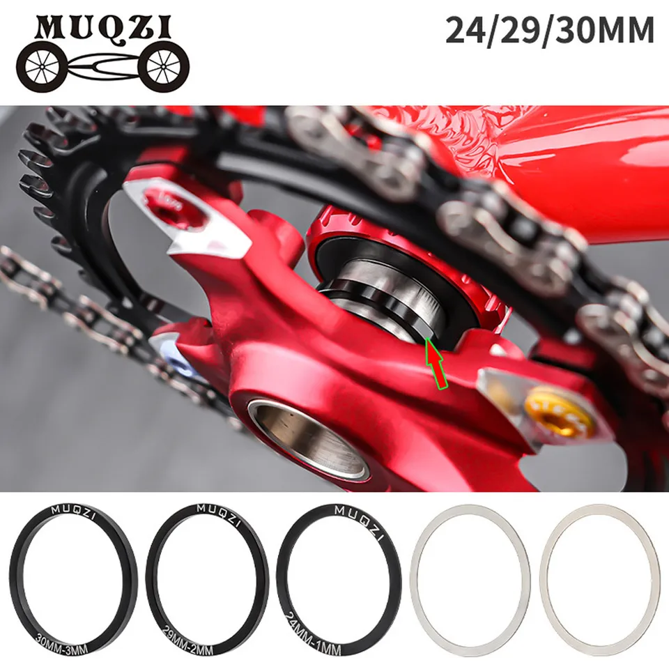 Bicycle Crankset Washer Dotm Dávky pre spodné držiaky pre BB86/91/92/PF30/BB30 Crankset Crankset Crankset Cycling Časť