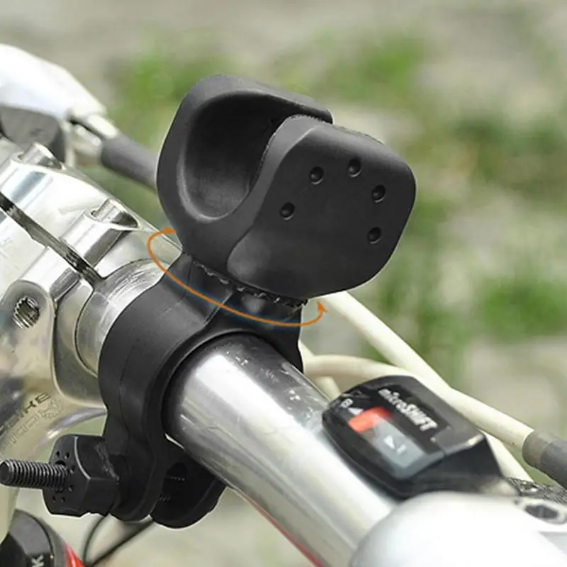 Bicykel držiak svetla Rotácia baterky baterka na držiak na držiak na bicykel Lampový bicykel LED
