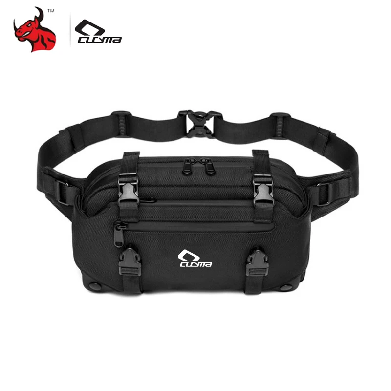 Bicykel Fanny Pack Waterproof Oxford Crossbody Bag Motocykel Multifunkčný voľný čas 2023 Nový cyklistický skladovací vrecko